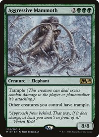 Aggressive Mammoth, Core Set 2019