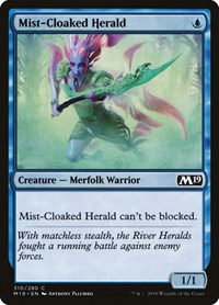 Mist-Cloaked Herald, Core Set 2019