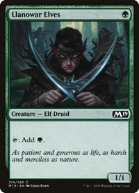 Llanowar Elves, Core Set 2019