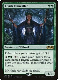 Elvish Clancaller, Core Set 2019