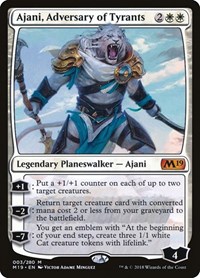 Ajani, Adversary of Tyrants, Core Set 2019
