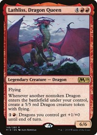 Lathliss, Dragon Queen, Core Set 2019