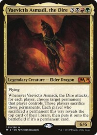 Vaevictis Asmadi, the Dire, Core Set 2019