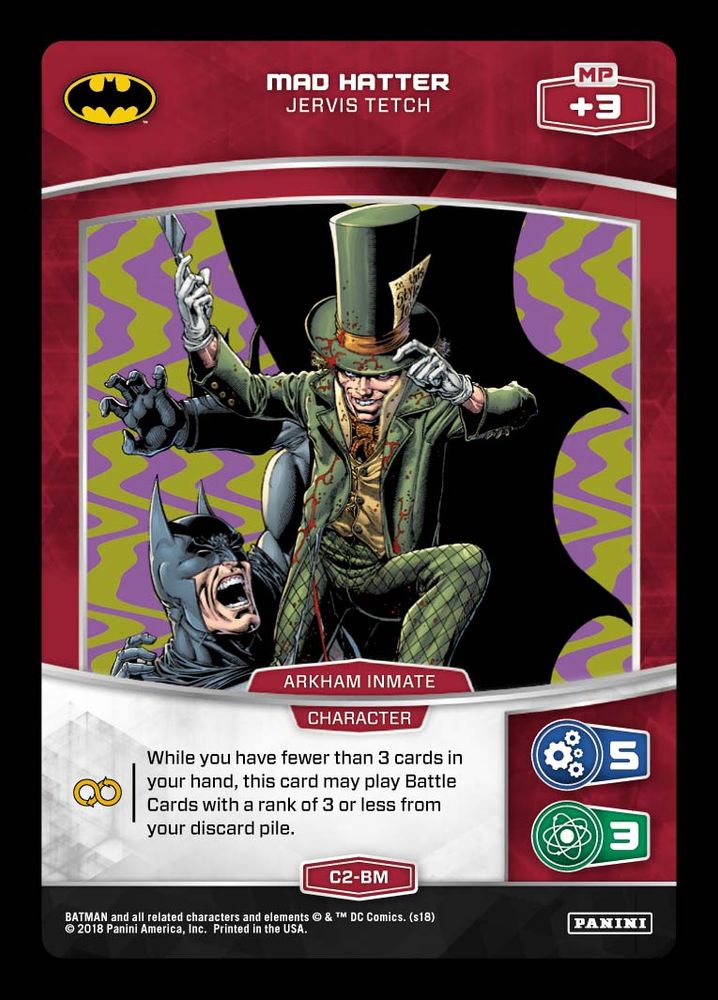 Mad Hatter - Jervis Tetch, Standard, front