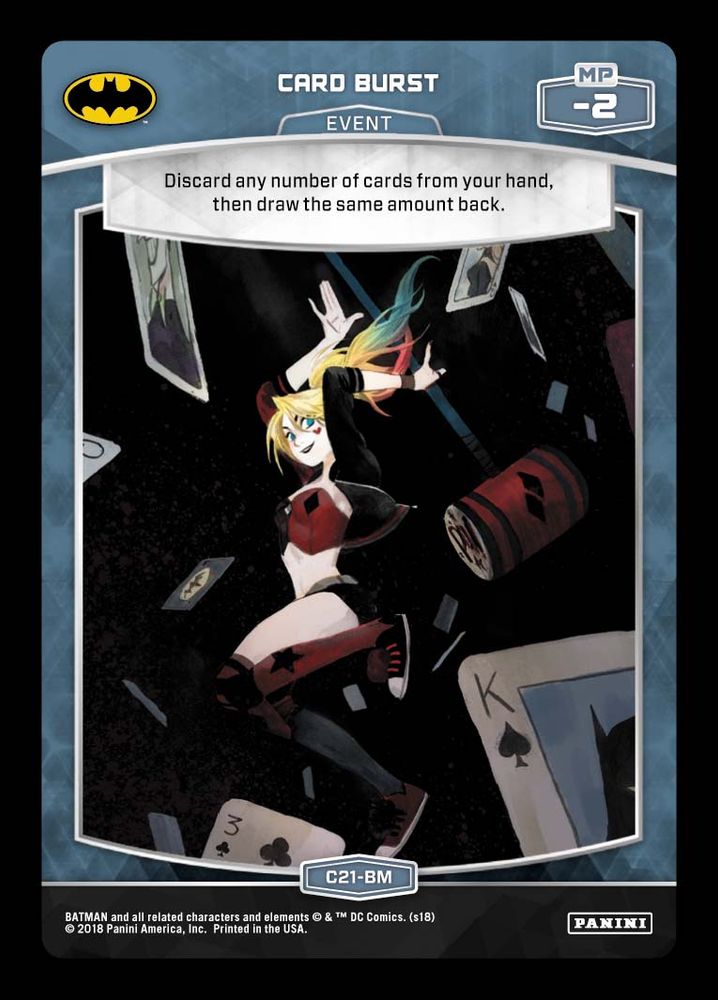 Card Burst, Standard, front