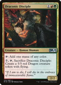 Draconic Disciple, Core Set 2019
