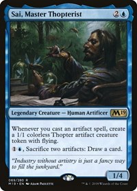 Sai, Master Thopterist, Core Set 2019