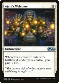 Ajani's Welcome, Core Set 2019