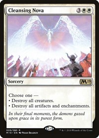 Cleansing Nova, Core Set 2019