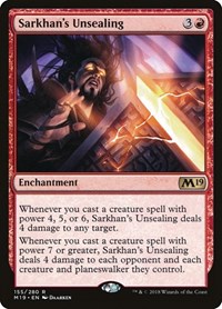 Sarkhan's Unsealing, Core Set 2019