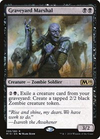 Graveyard Marshal, Core Set 2019