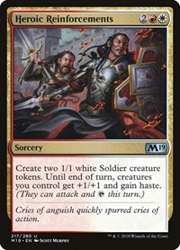 Heroic Reinforcements, Core Set 2019