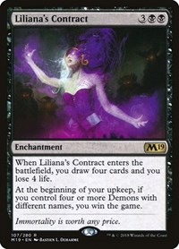 Liliana's Contract, Core Set 2019