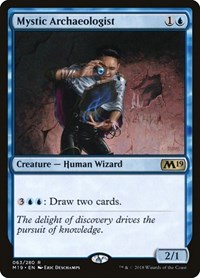 Mystic Archaeologist, Core Set 2019