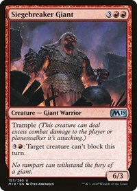 Siegebreaker Giant, Core Set 2019