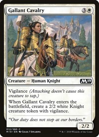 Gallant Cavalry, Core Set 2019