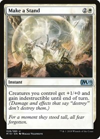 Make a Stand, Core Set 2019