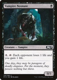 Vampire Neonate, Core Set 2019