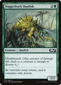 Daggerback Basilisk, Core Set 2019