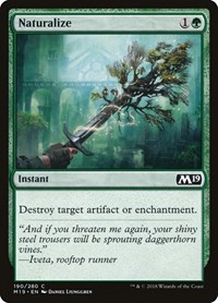 Naturalize, Core Set 2019