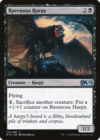 Ravenous Harpy, Core Set 2019