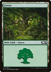 Forest (277), Core Set 2019