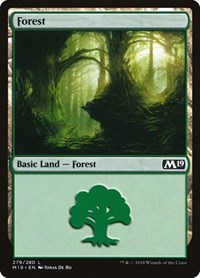 Forest (279), Core Set 2019