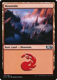 Mountain (276), Core Set 2019