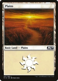 Plains (261), Core Set 2019
