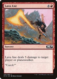 Lava Axe, Core Set 2019