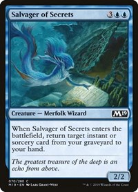 Salvager of Secrets, Core Set 2019