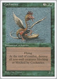 Cockatrice, Fourth Edition