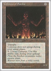 Colossus of Sardia, Fourth Edition