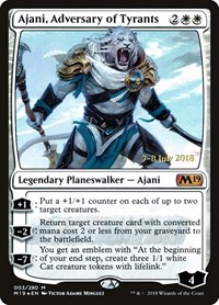 Ajani, Adversary of Tyrants, Prerelease Cards