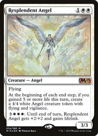 Resplendent Angel (M19), Prerelease Cards
