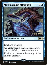 Metamorphic Alteration, Prerelease Cards