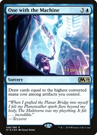 One with the Machine, Prerelease Cards