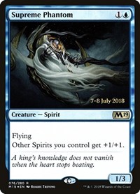 Supreme Phantom, Prerelease Cards