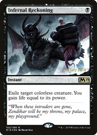 Infernal Reckoning, Prerelease Cards