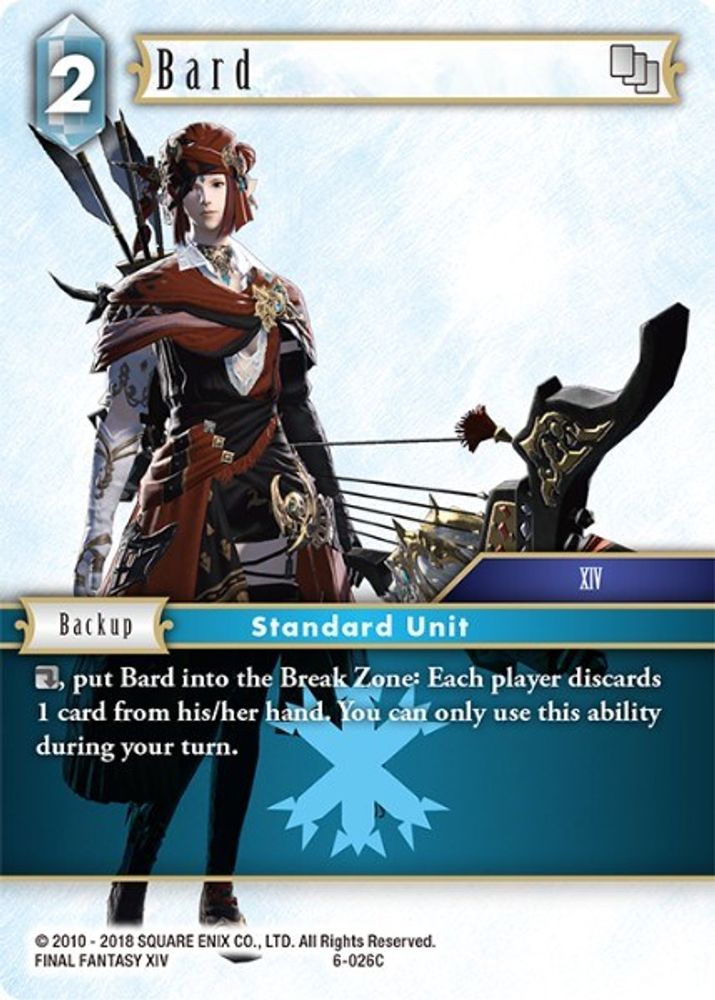 Bard, Standard, front