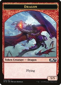 Dragon Token (010), Core Set 2019