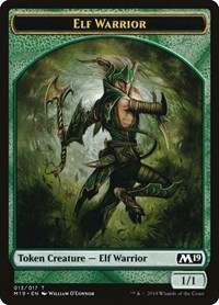 Elf Warrior Token, Core Set 2019