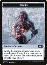 Emblem - Tezzeret, Artifice Master, Core Set 2019