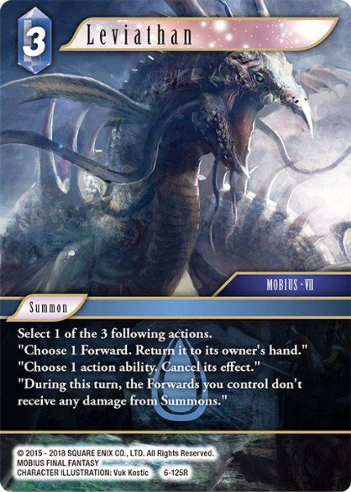 Leviathan, Standard, front