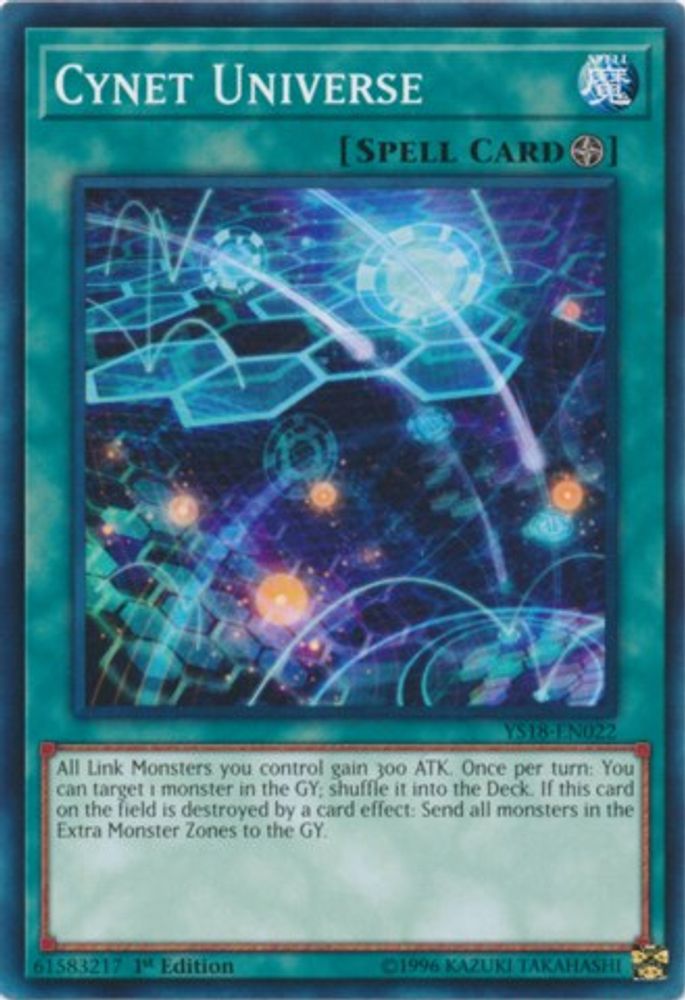 Cynet Universe, 1st-edition, front