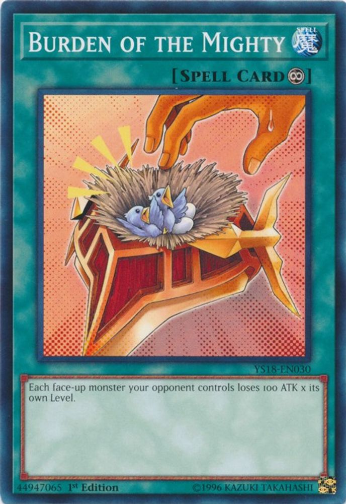 Burden of the Mighty, 1st-edition, front