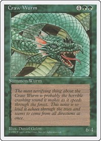 Craw Wurm, Fourth Edition