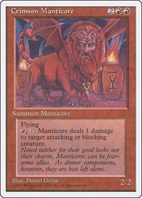 Crimson Manticore, Fourth Edition