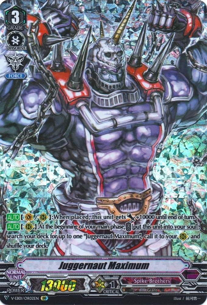 Juggernaut Maximum (OR), Standard, front