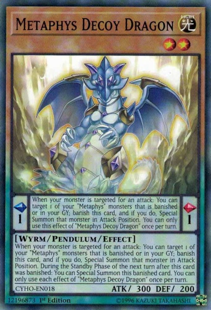 Metaphys Decoy Dragon, 1st-edition, front